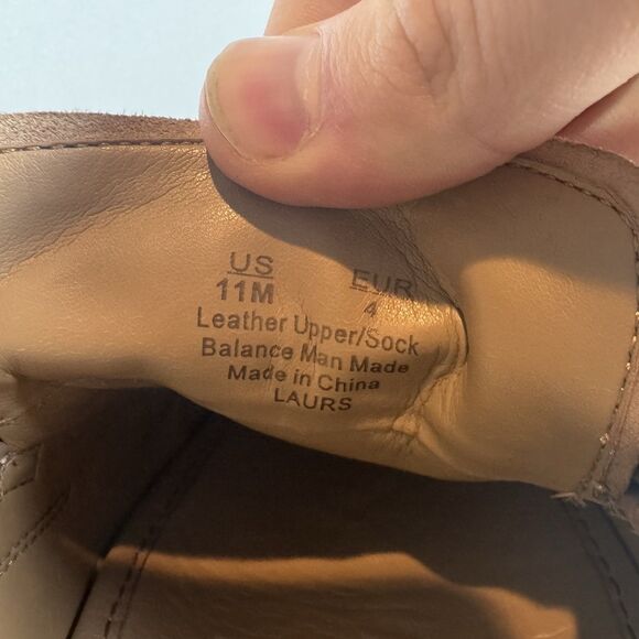 SAM EDELMAN Nude Laurs Lug Sole Loafers‎ Platform Shoes Womens 11 M - Picture 8 of 8